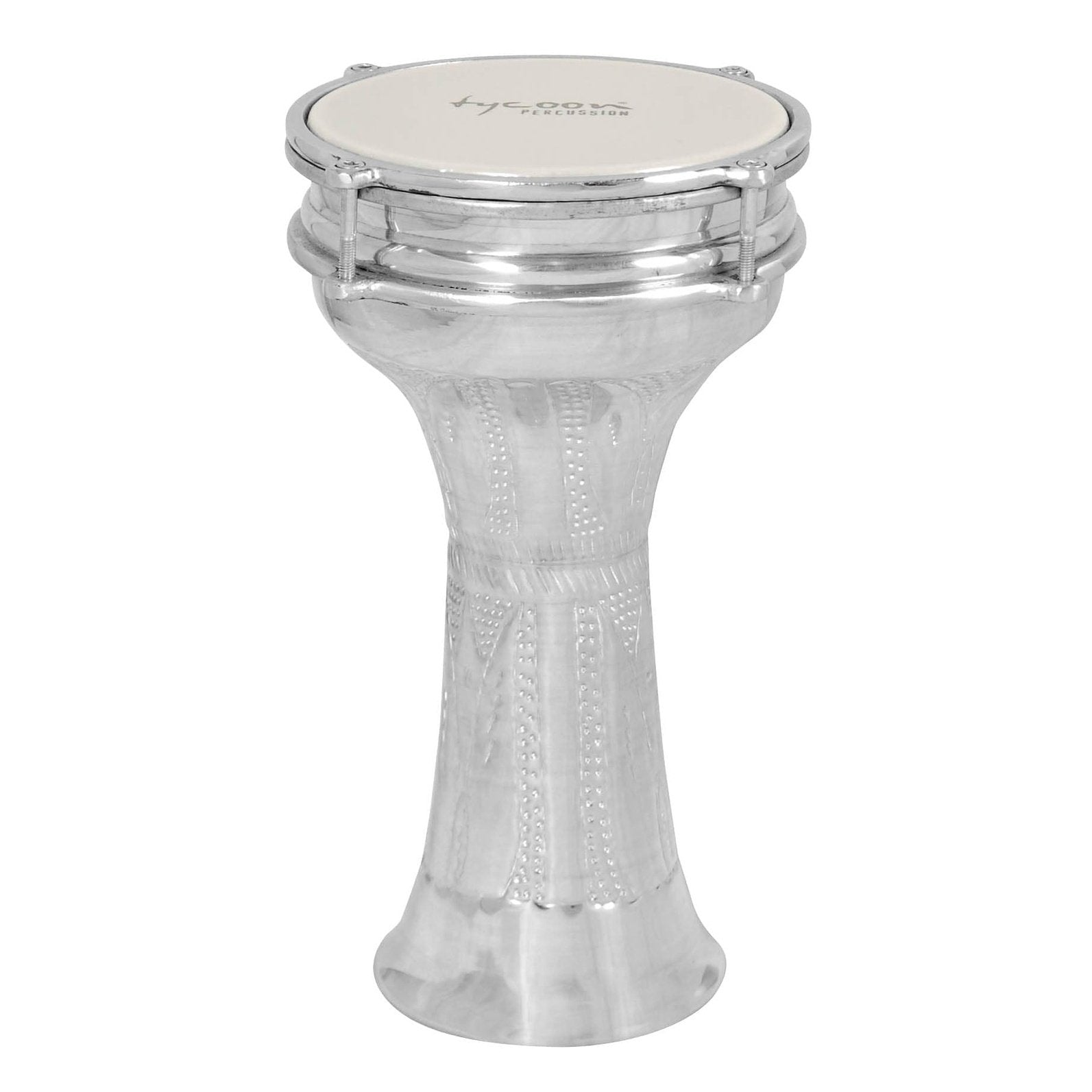 Tycoon Percussion Hand Hammered Aluminum Darbuka