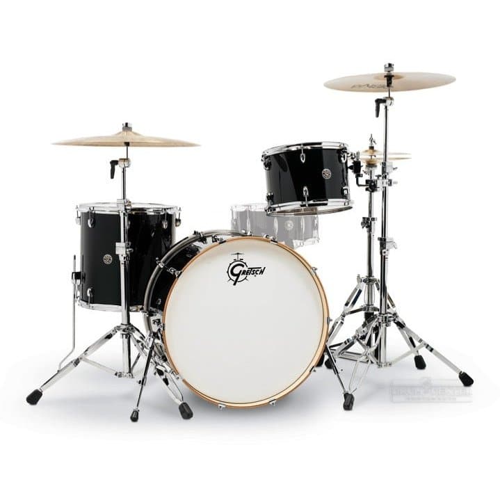 Gretsch Catalina Club 3 Piece Drum Set (24/13/16) - Piano Black