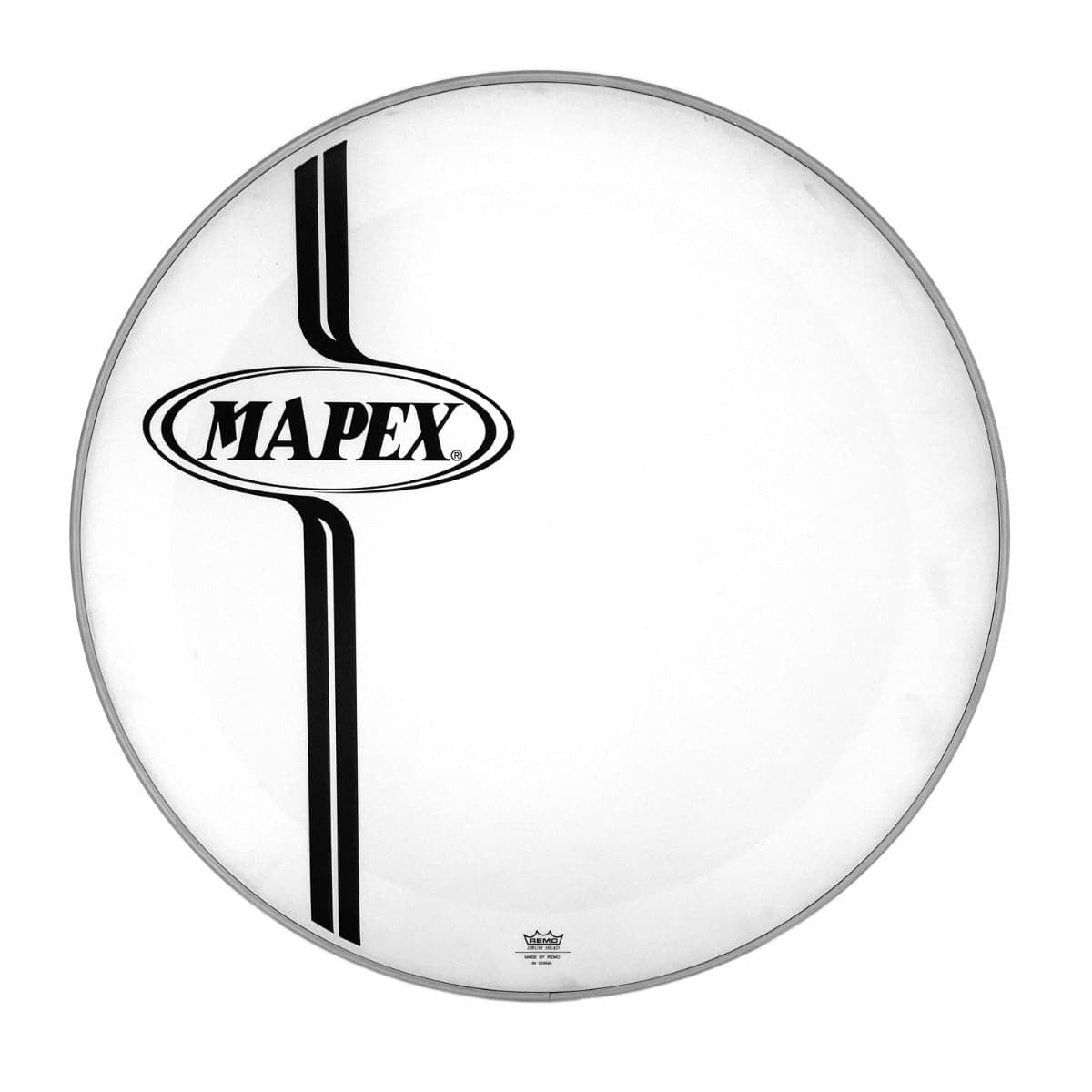 Mapex Bass Drum Logo Head 18" Coated w/Stripe Logo