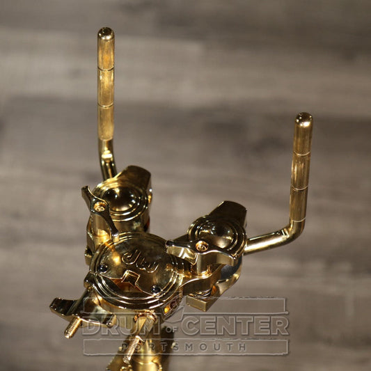 DW DWCP9799GD 9000 Series Heavy Duty Double Cymbal Stand Gold