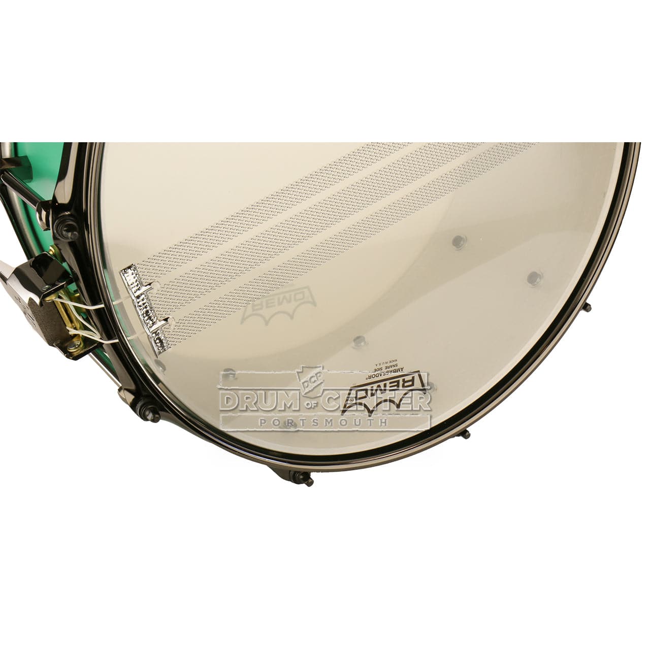 Noble & Cooley Alloy Classic Snare Drum 14x6 Mint w/Black Hardware