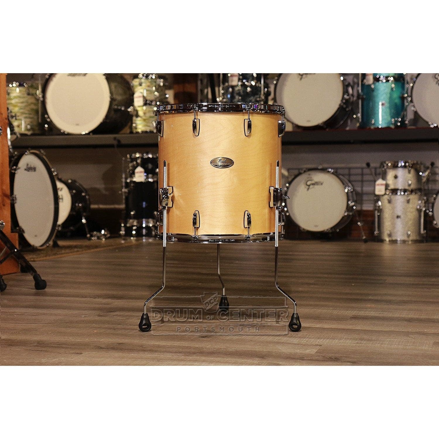 Pearl Session Studio Select 18x16 Floor Tom- Natural Birch
