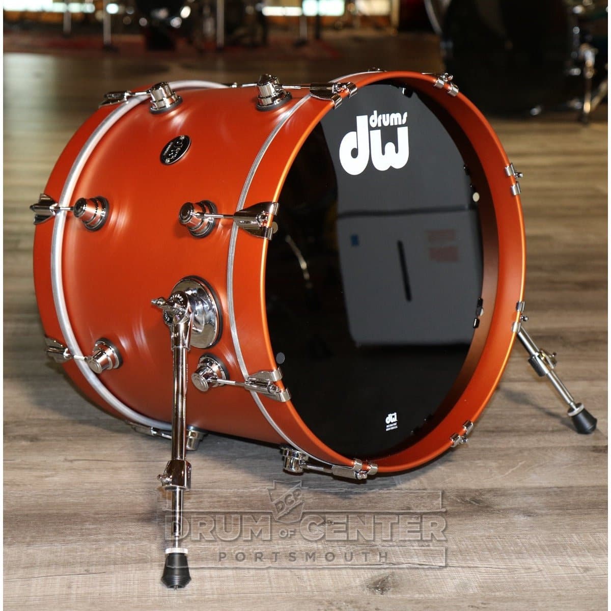 DW Performance Bass Drum 18x14 Hard Satin American Rust