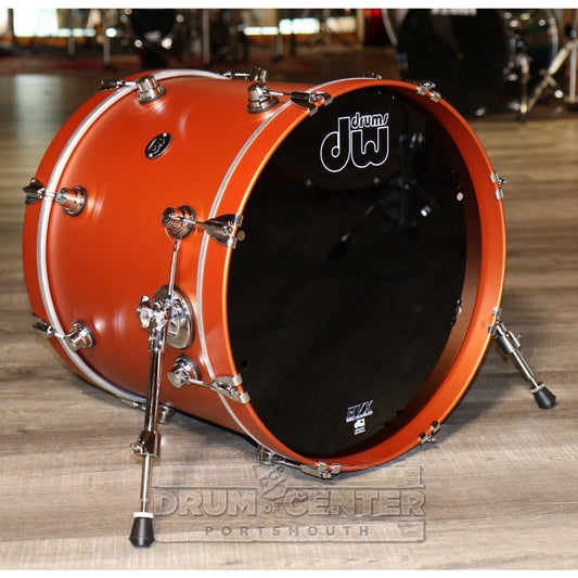 DW Performance Bass Drum 20x16 Hard Satin American Rust