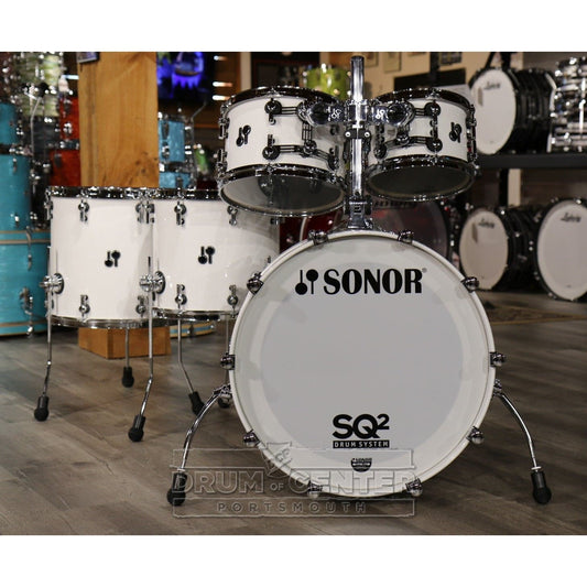 Sonor SQ2 Beech 5pc Drum Set White Sparkle Gloss | 1029385-2