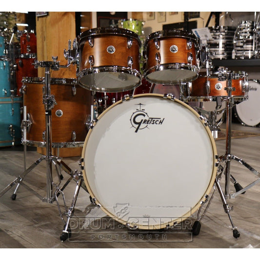 Gretsch Brooklyn 5pc Euro Drum Set Satin Mahogany