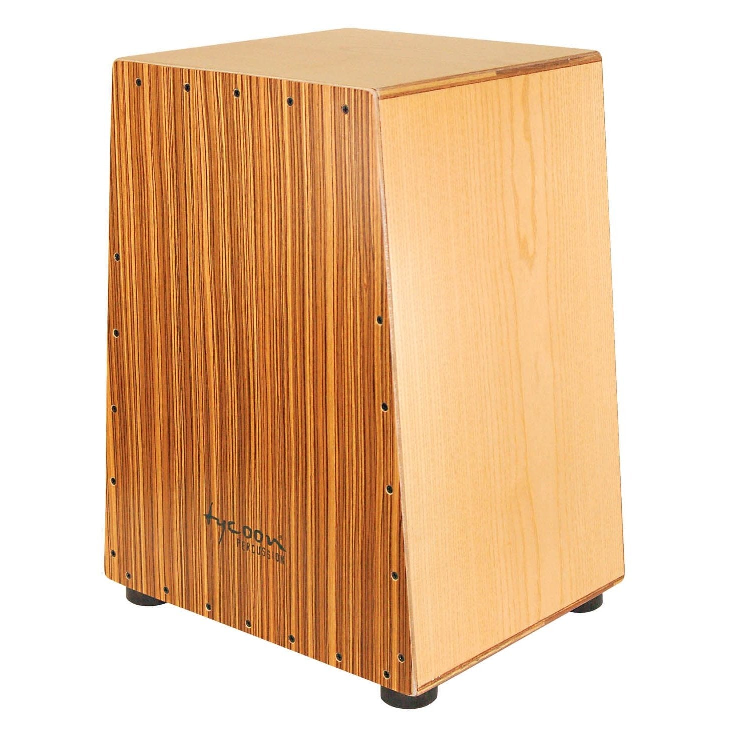 Tycoon Vertex Series Cajon With American Ash Body And Zebrano Front
