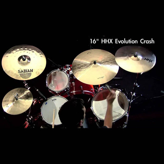 Sabian HHX Evolution Crash Cymbal 16" Brilliant