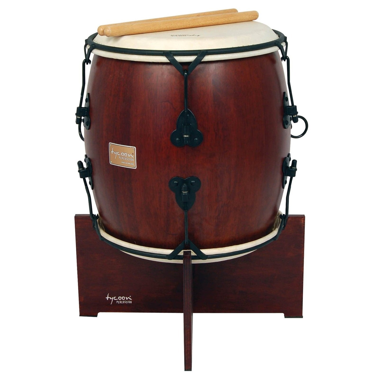 Tycoon Percussion 16 Nagado Daiko - Ancient Mahogany Finish