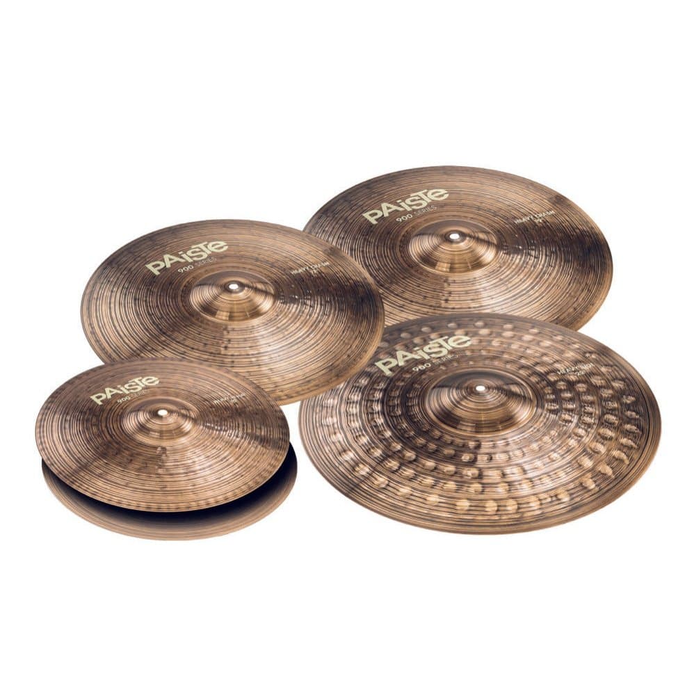 Paiste 900 Heavy Cymbal Box Set w/Odd Sized Crashes
