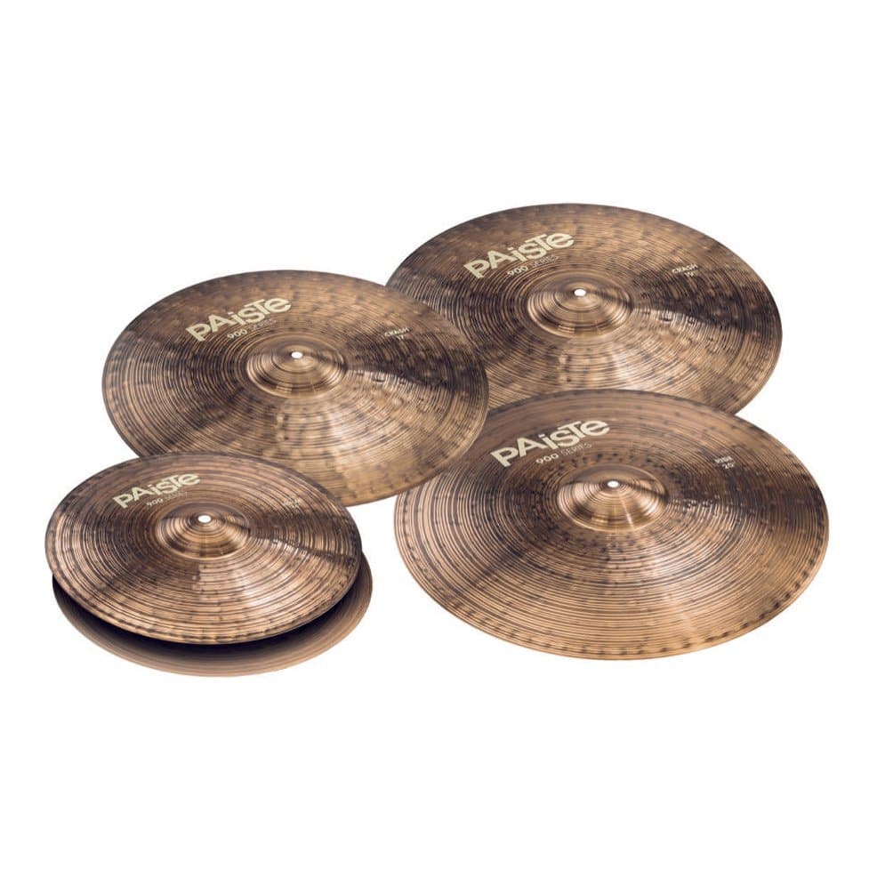 Paiste 900 Medium Cymbal Box Set w/Odd Sized Crashes