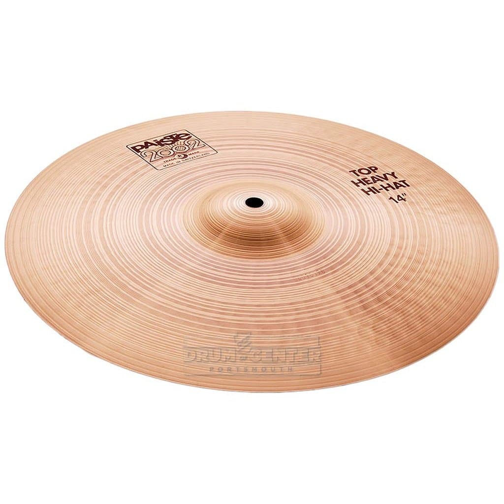 Paiste 2002 Heavy Hi Hat Cymbal Top Cymbal 14"