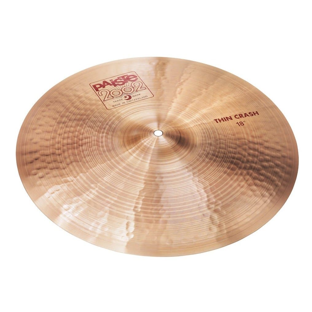 Paiste 2002 Thin Crash Cymbal 18"