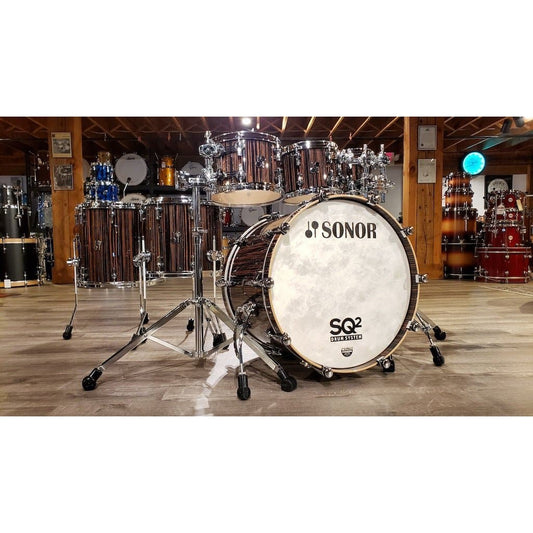Sonor SQ2 Medium Maple 6pc 22/8/10/12/14/16 Drum Set - Ebony