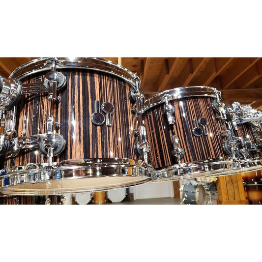 Sonor SQ2 Medium Maple 6pc 22/8/10/12/14/16 Drum Set - Ebony