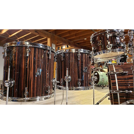 Sonor SQ2 Medium Maple 6pc 22/8/10/12/14/16 Drum Set - Ebony