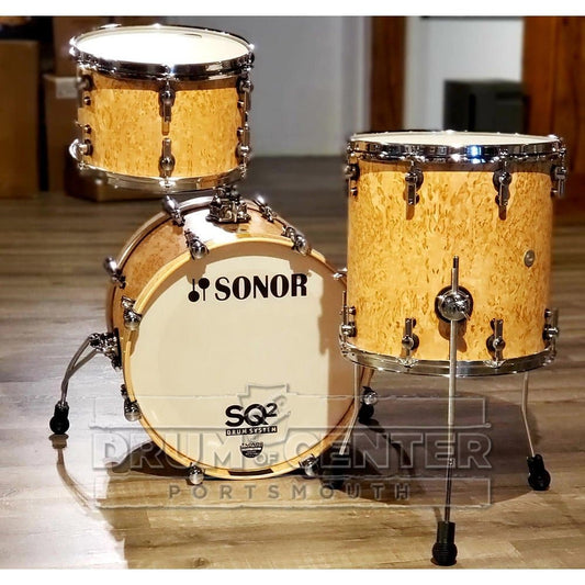Sonor SQ2 3pc Jazz Drum Set - Maple w/Scandinavian Birch Veneer - Demo Model