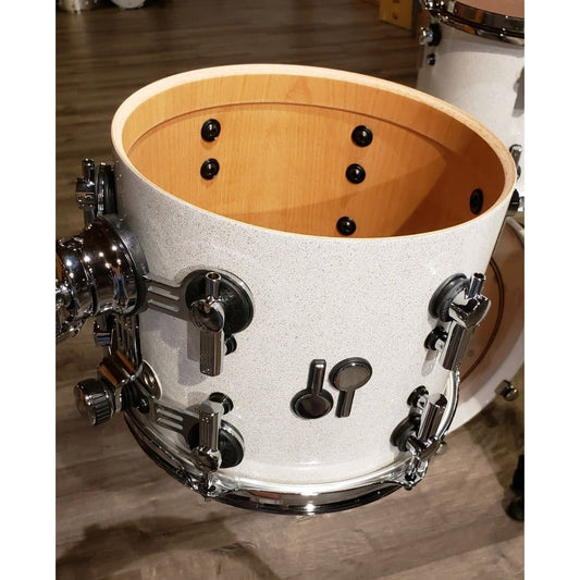 Sonor SQ2 Vintage Beech 4pc Drum Set White Sparkle Lacquer