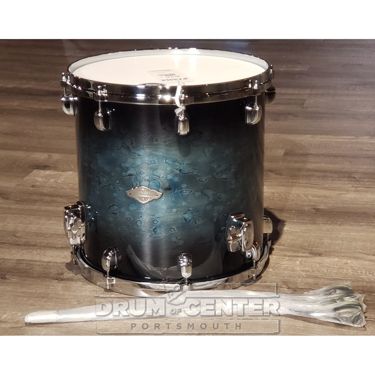 Tama Starclassic Performer Floor Tom 14x14 Molten Steel Blue Burst
