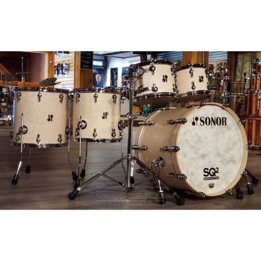 Sonor SQ2 5pc Drum Set Medium Maple  - Birdseye Maple Semigloss
