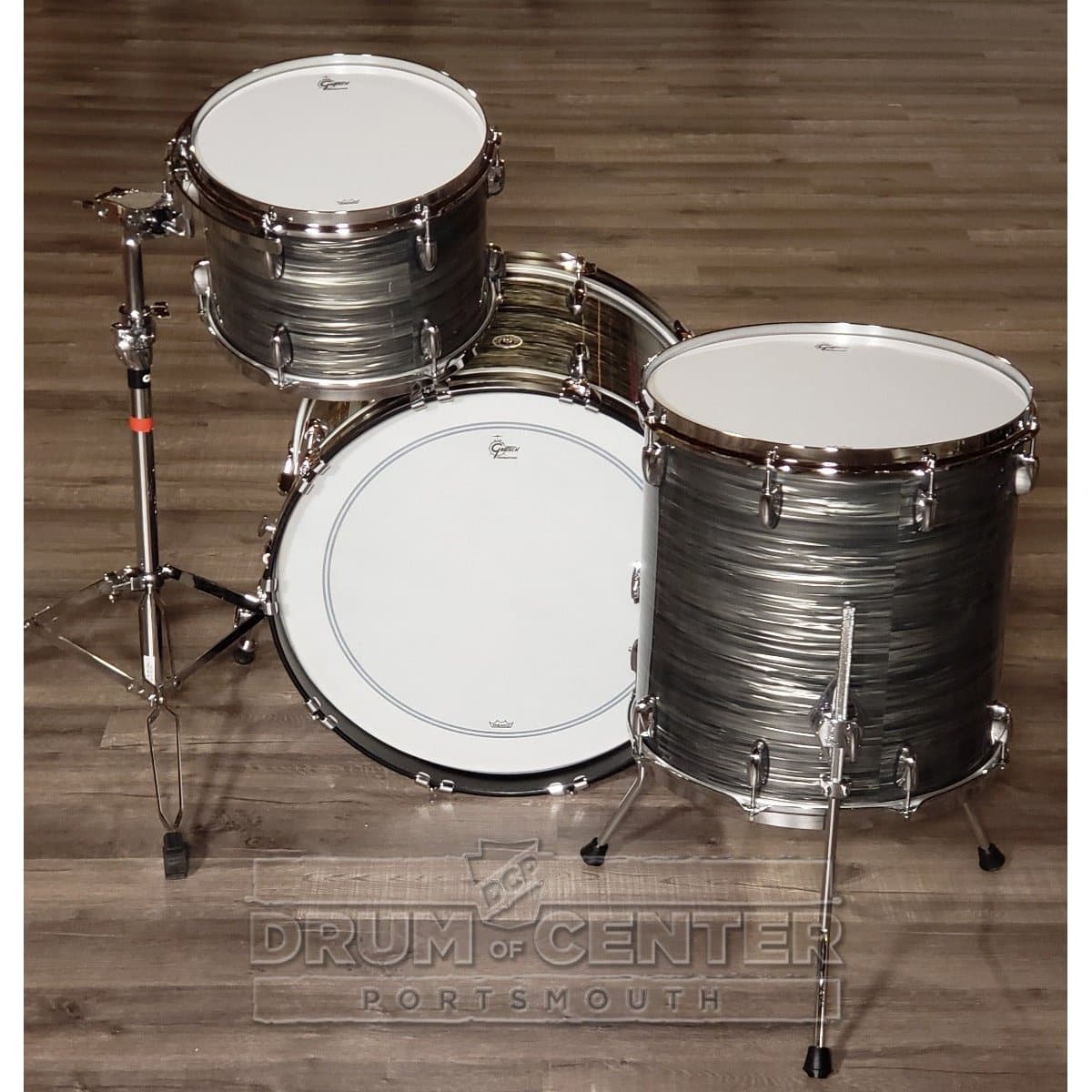 Gretsch Brooklyn 3pc Classic Drum Set Grey Oyster