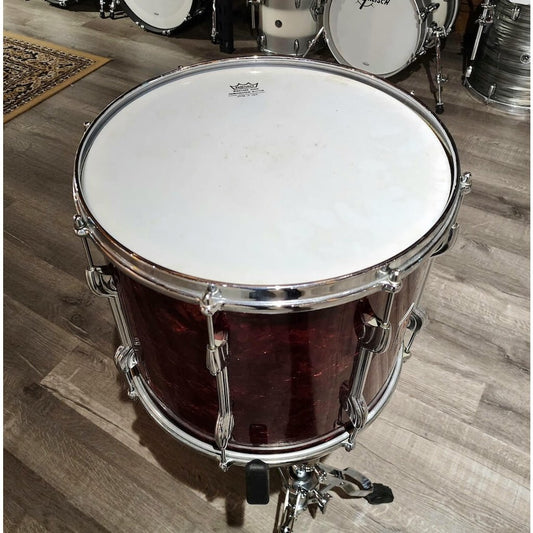Vintage Premier Tenor Drum 14x12 Red Marine Pearl
