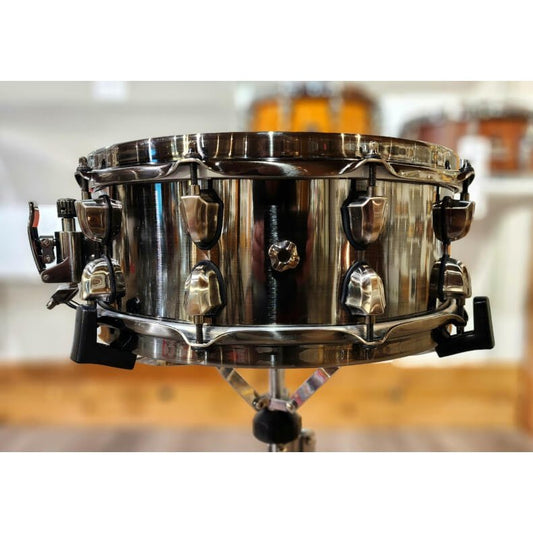 Used Mapex Black Panther Blade Snare Drum 14x5.5 Brushed Nickel