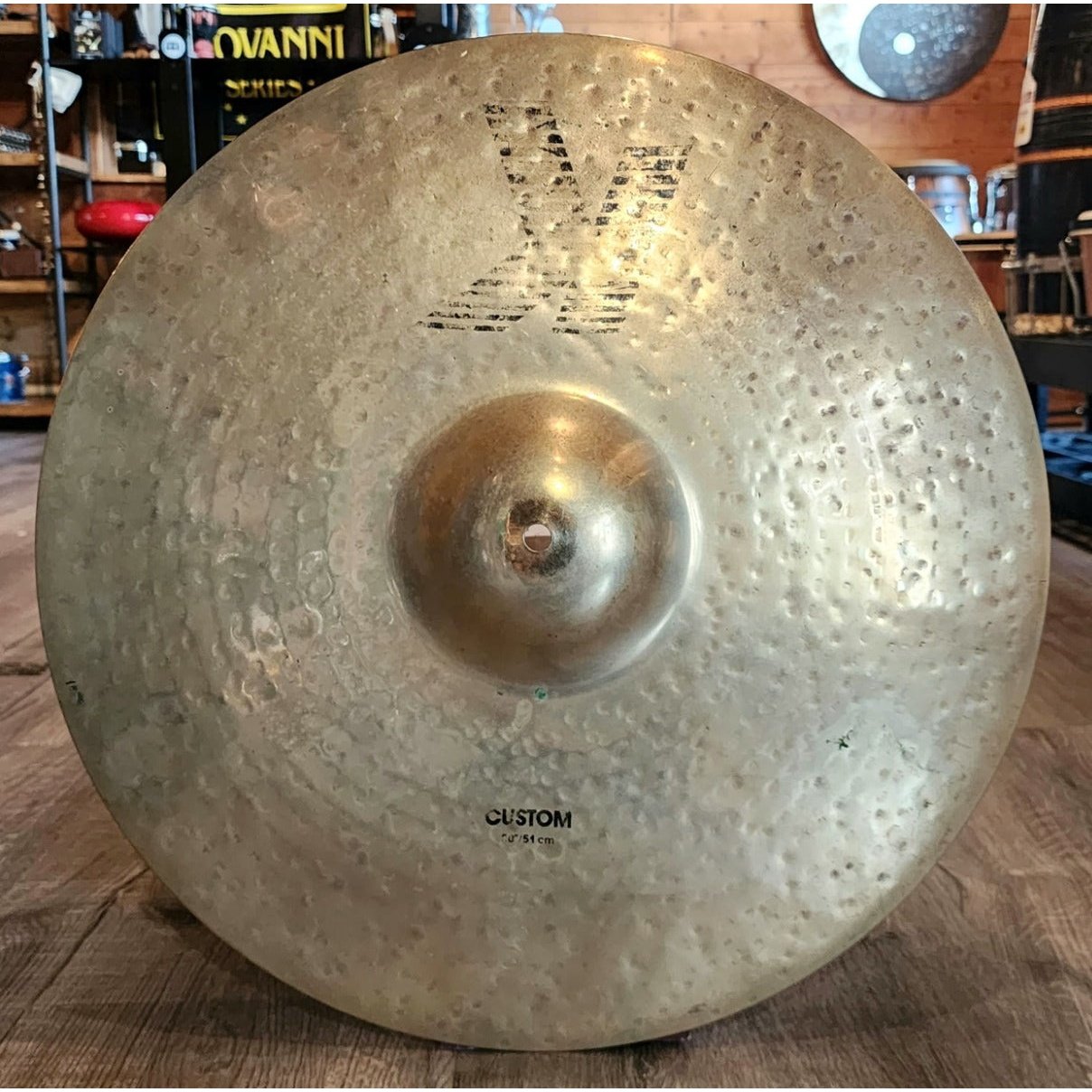 Used Zildjian K Custom Ride Cymbal 20"