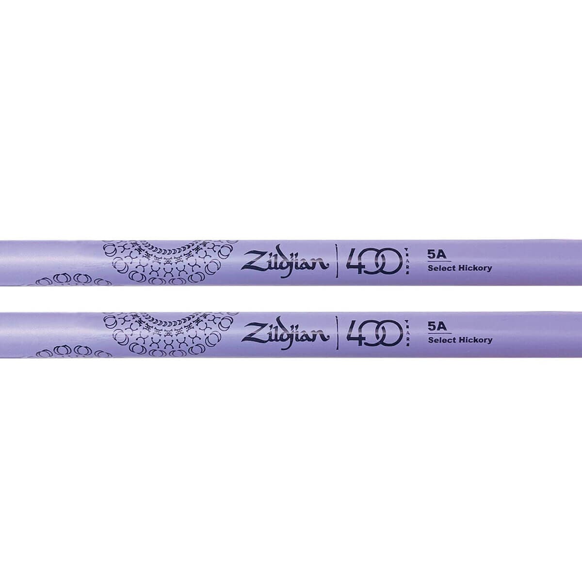 Zildjian Limited Edition 400th Anniversary Drum Sticks 5A Acorn Purple