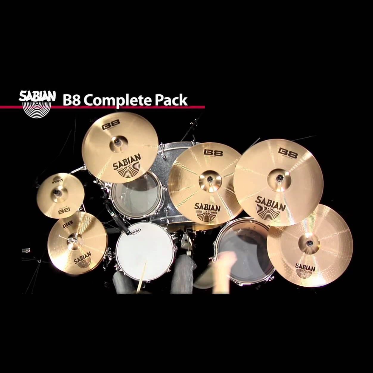 Sabian B8X Rock Crash Cymbal 16"