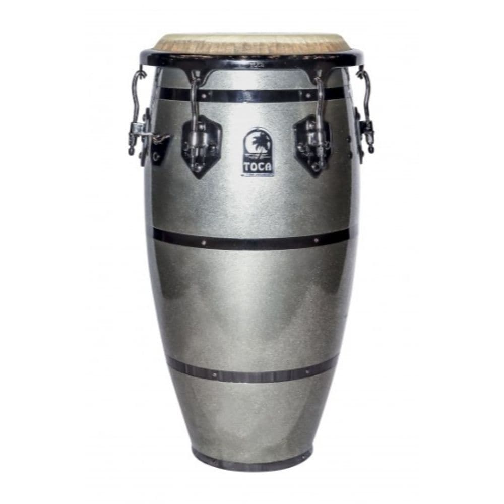 Toca Eric Velez Conga 11-3/4 Gunmetal Glitter