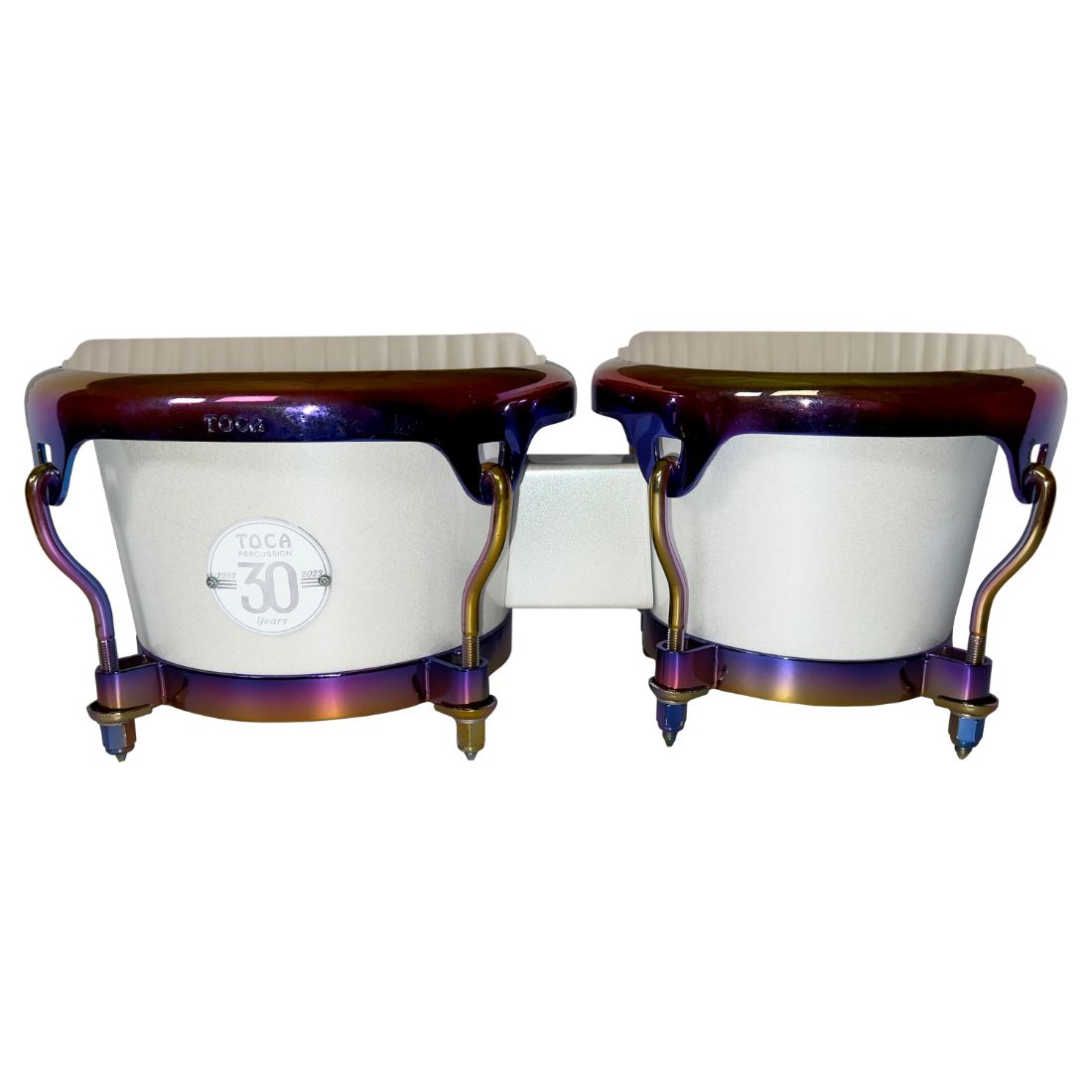 Toca 30th Anniversary Bongos Margarita Blanca