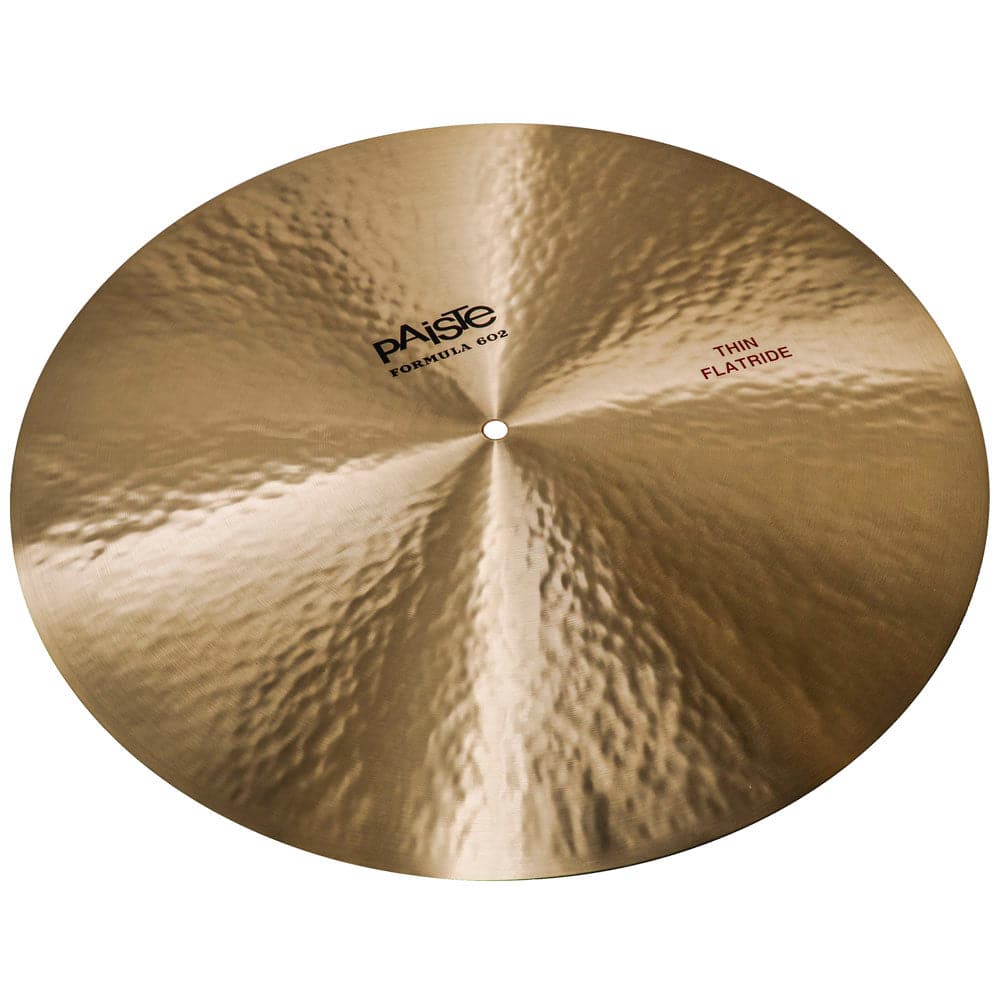 Paiste Formula 602 Thin Flat Ride Cymbal 20"