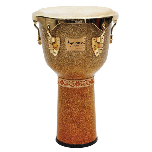 Tycoon Percussion 12 Master Platinum Sunrise Djembe