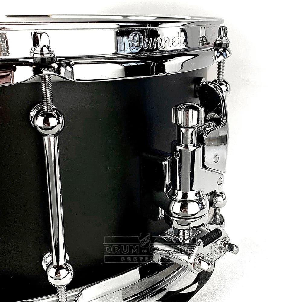 Dunnett Classic Titanium Snare Drum 13x6.5 Matte Black