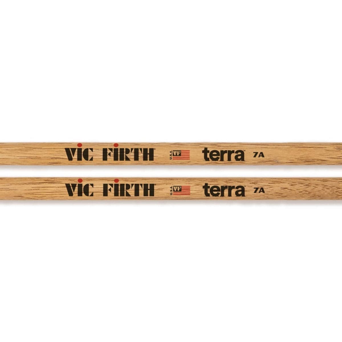 Vic Firth American Classic 7AT Terra Series Drumsticks, Wood Tip
