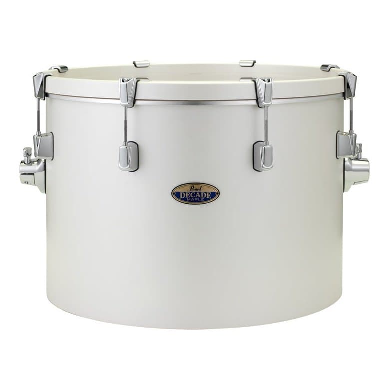 Pearl Decade Maple 20"x14" Gong Bass Drum - White Satin Pearl