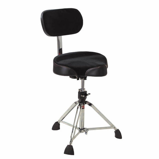 Gibraltar 9608MB 9000 Series Bike Seat Style Large Cordura Drum Throne w/Backrest