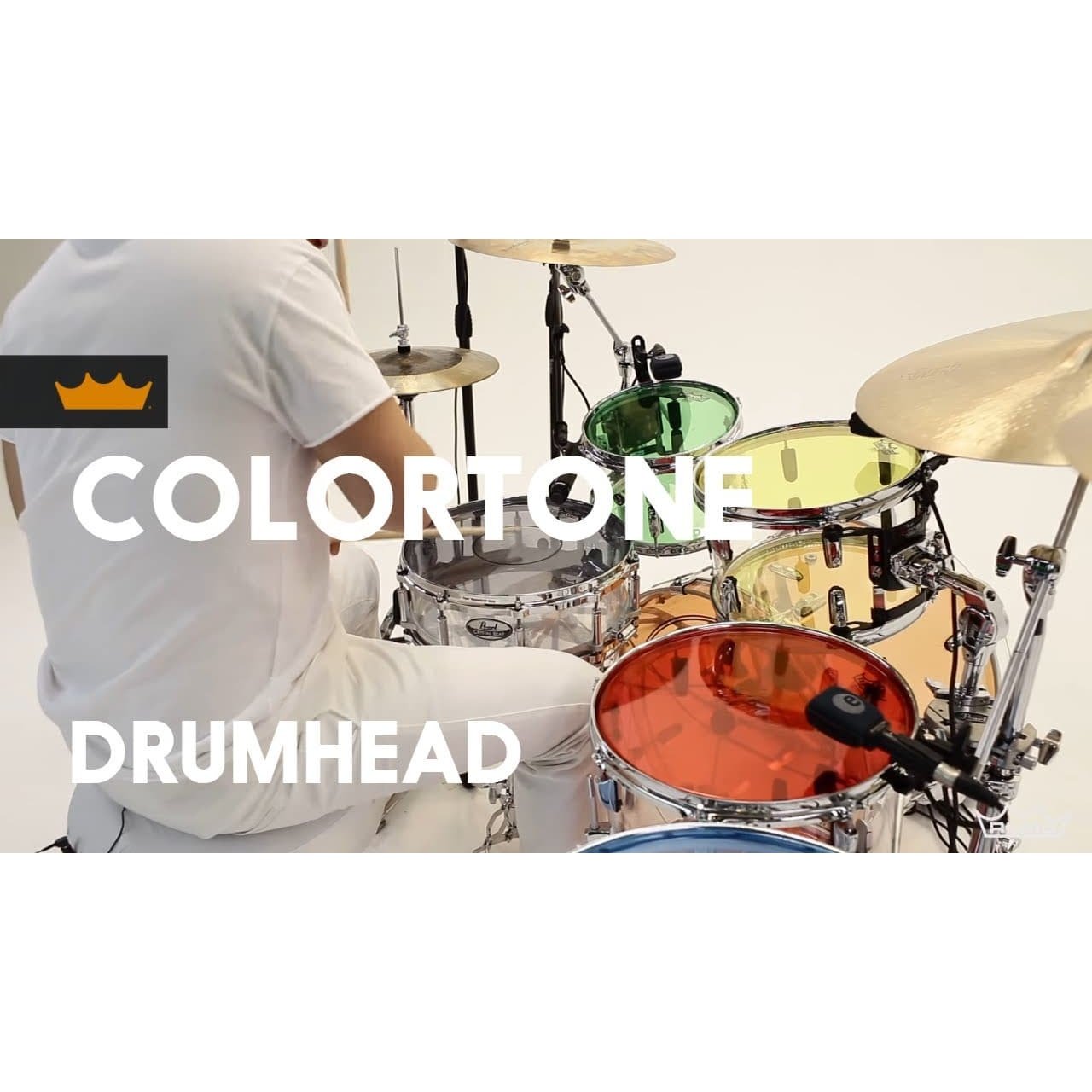 Remo Emperor Colortone Blue 16 Inch Drum Head