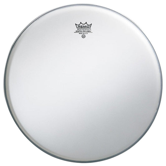 Remo Smooth White Diplomat 10 Inch Drum Head : High Collar