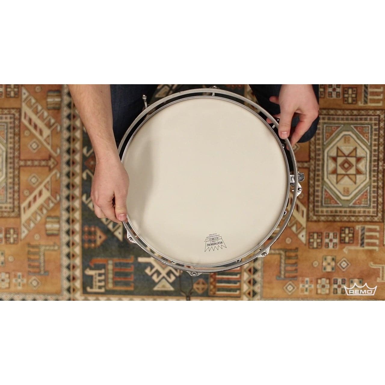 Remo Hazy Ambassador Classic Fit 14 Inch Drum Head