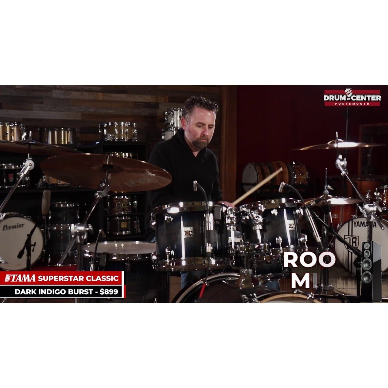 Tama SuperStar Classic 7-piece Drum Set Dark Indigo Burst