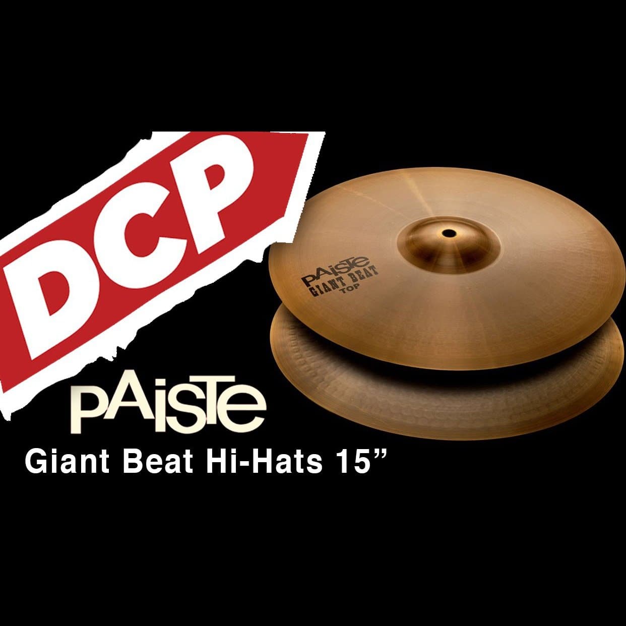 Paiste Giant Beat Hi Hat Cymbals 15"
