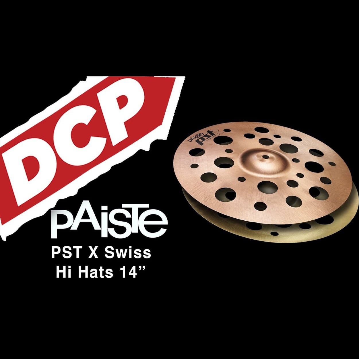 Paiste PSTX Swiss Hi Hat Cymbals 14"
