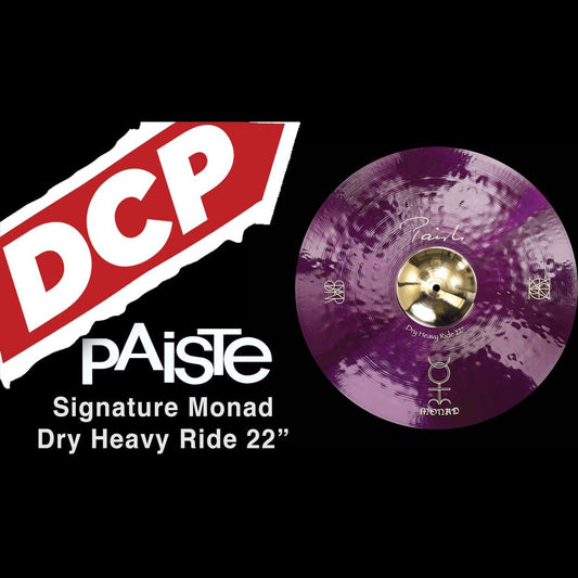 Paiste Signature Monad Dry Heavy Ride Cymbal 22"