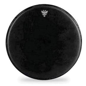 Remo Black Suede 13 Inch Drum Head w/ Black Dot Bottom