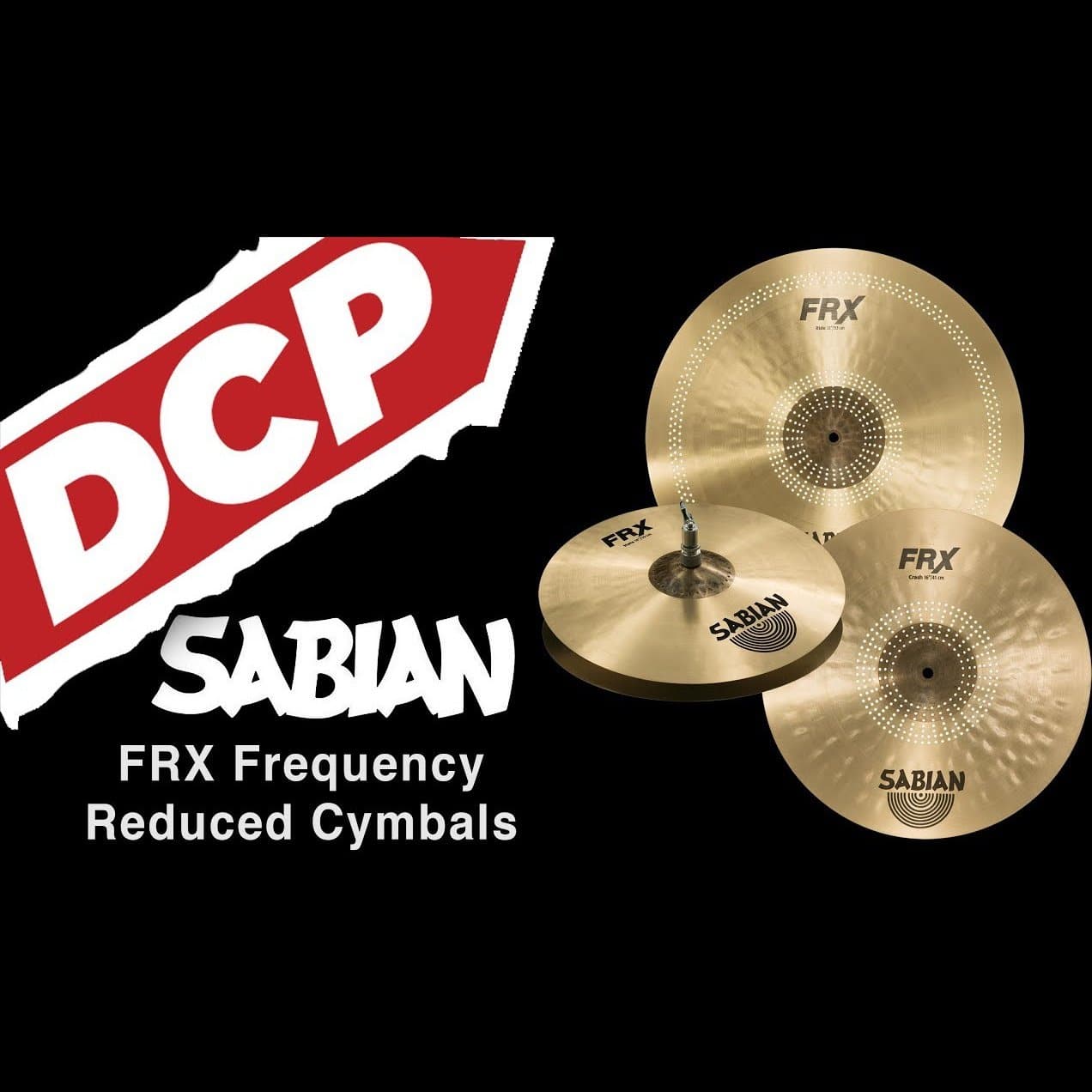 Sabian FRX Frequency Reduced Hi Hat Cymbals 15"