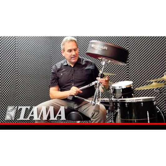 Tama HT750BC 1st Chair Ergo-Rider Drum Throne HYDRAULIX w/Cloth top seat