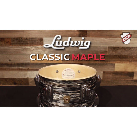 Ludwig Classic Maple Downbeat Drum Set Mod Orange