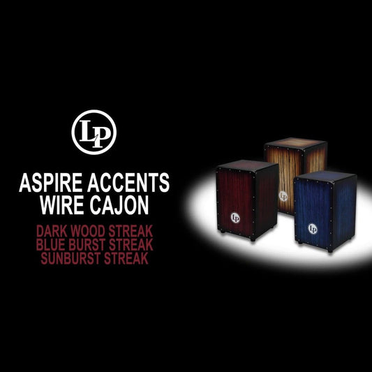 LP Aspire Accent Cajon Sunburst